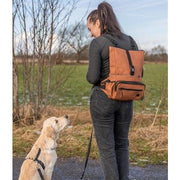 Trixie Rolltop Rugtas Met Heuptas Met Riem Roest