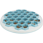 Trixie Slowfeeding Plaathive Kunststof / Tpr / Tpe Grijs / Blauw