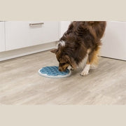 Trixie Slowfeeding Plaathive Kunststof / Tpr / Tpe Grijs / Blauw