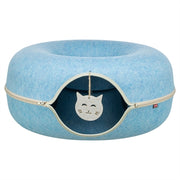 Trixie Speeldonut Vilt Blauw