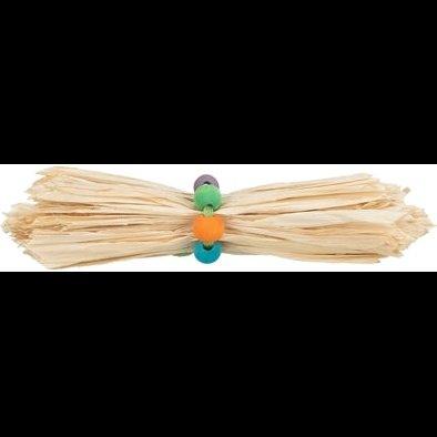 Trixie Speelgoed Voor Knaagdier & Konijn Met Maisblad En Houten Kralen