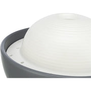 Trixie Vital Dome Drinkfontein Keramiek Grijs / Wit