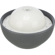 Trixie Vital Dome Drinkfontein Keramiek Grijs / Wit