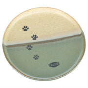 Trixie Voerbak / Drinkbak Kat Keramiek Groen / Beige