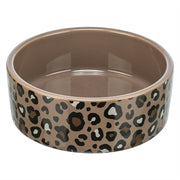 Trixie Voerbak / Drinkbak Leo Kat Keramiek Panterprint Assorti