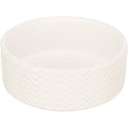 Trixie Voerbak / Drinkbak Wave Keramiek Wit