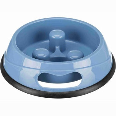 Trixie Voerbak Slow Feed Kunststof Anti-Slip Assorti