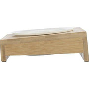 Trixie Voerbak / Waterbak Met Houder Keramiek / Bamboe