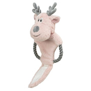 Trixie Xmas Rendier Met Touw Pluche / Katoen Roze