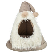 Trixie Xmas Tent Kabouter Velvet Look Beige