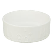 Trixie Xmas Voerbak Hond Keramiek Wit