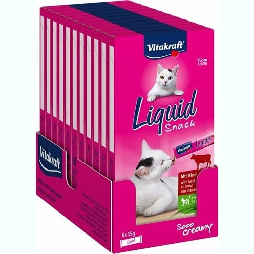 Vitakraft Cat Liquid Snack Rund & Inuline