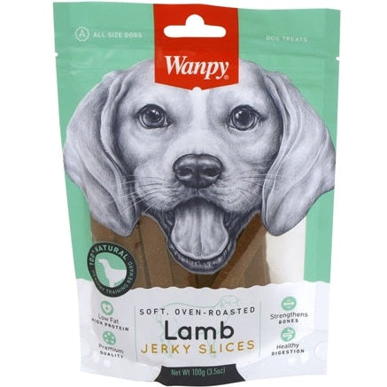 Wanpy Soft Oven-Roasted Lamb Jerky Slices