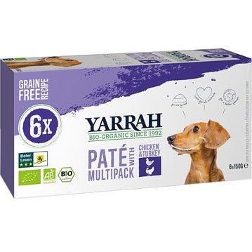 Yarrah Dog Alu Pate Multipack Chicken / Turkey
