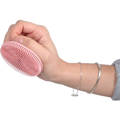 Zolux Anah Borstel Rond Rubber Roze