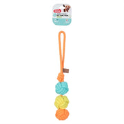 Zolux Flostouw Twist Met 3 Touwballen Meerkleurig 43X7X7 Cm