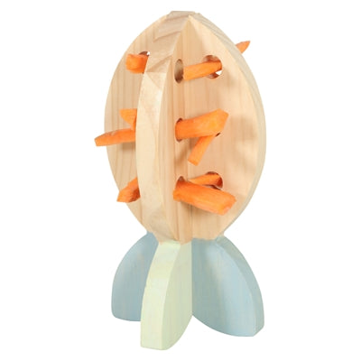 Zolux Fourageerwortel Cosy Snack Houder Hout 13,5X7X7 Cm