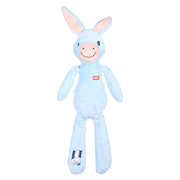 Zolux Furry Farm Ezel Hassan Pluche Met Touw Blauw 38X21X6 Cm