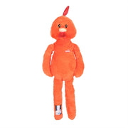 Zolux Furry Farm Haan Brock Pluche Met Touw Oranje 36,5X16X6 Cm