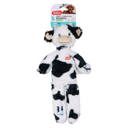 Zolux Furry Farm Koe Isache Pluche Met Touw Wit / Zwart 32X21X6 Cm