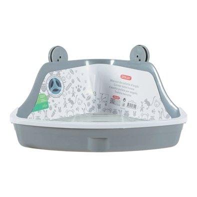 Zolux Hoektoilet Knaagdier Grijs