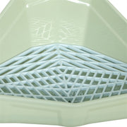 Zolux Hoektoilet Knaagdier Groen 41,5X34,5X19 Cm