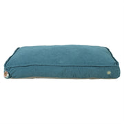 Zolux Hondenkussen Toscane Hoekig Gerecyclede Vulling Blauw 70X50X14 Cm
