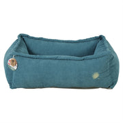 Zolux Hondenmamd Toscane Hoekig Gerecyclede Vulling Blauw 75X55X25 Cm