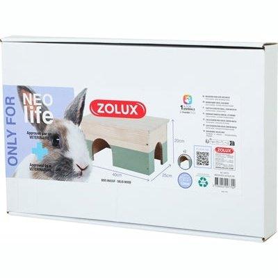 Zolux Neolife Houten Huisje Konijn Groen