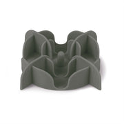 Zolux Slowfeeder / Inzet Stuk Voor Voerbak Silicone Grijs 13,5X13,5X3,5 Cm