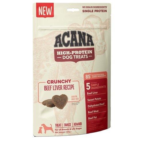 Acana High Protein Dog Treat Beef 100 GR-HOND-ACANA-Dogzoo