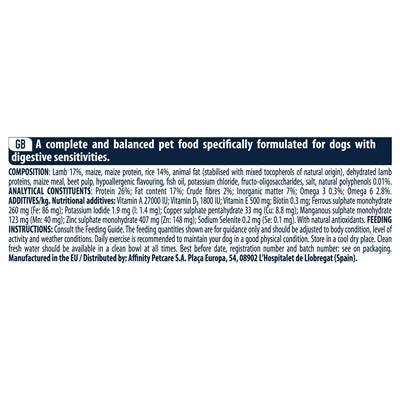 Advance Sensitive Lamb / Rice