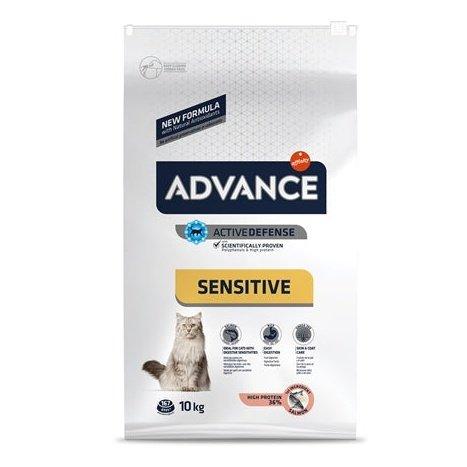 Advance Cat Sensitive Salmon 10 KG - Dogzoo