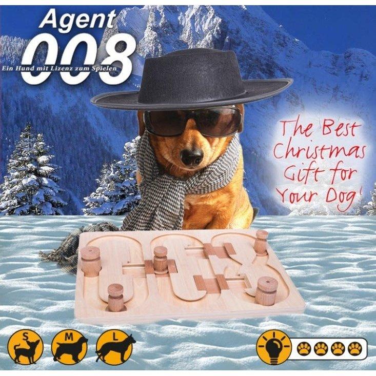 Agent 008 - Hondenpuzzels Intelligentiespeelgoed - My Intelligent Pets/Dogs - Dogzoo