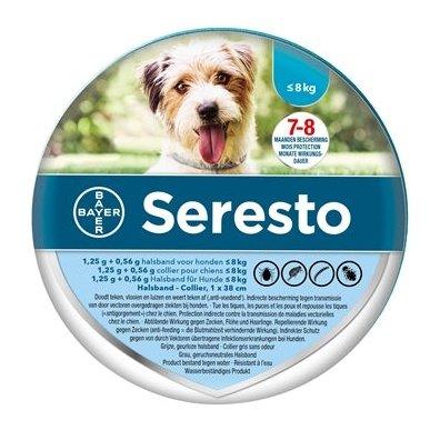 Bayer Seresto Teken- En Vlooienband Kleine Hond TOT 8 KG 38 CM-HOND-BAYER-Dogzoo