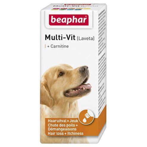 Beaphar Multi-Vit Laveta + Carnitine Hond-HOND-BEAPHAR-20 ML (11805)-Dogzoo