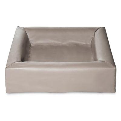 Bia Bed Kunstleer Hoes Hondenmand Taupe-HOND-BIA BED-BIA-50 60X50X12 CM (347635)-Dogzoo