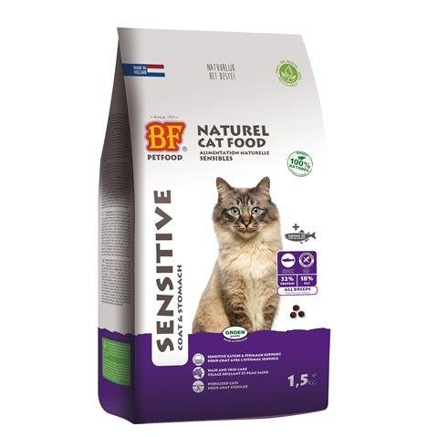 Biofood Cat Sensitive Coat & Stomach 1,5 KG - Dogzoo
