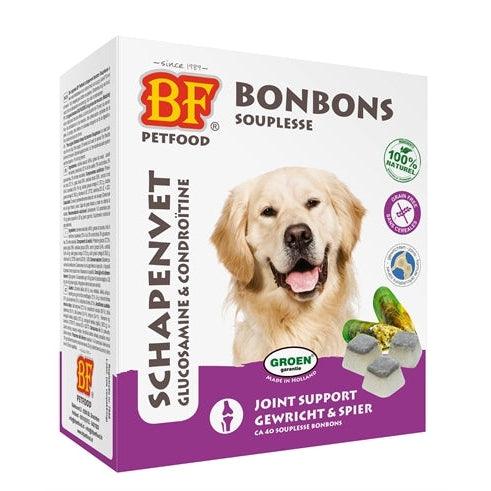 Biofood Schapenvet Maxi Bonbons Souplesse 40 ST-HOND-BIOFOOD-Dogzoo
