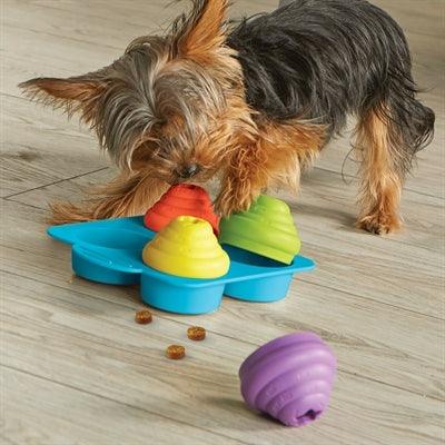 Brightkins Cupcake Party Treat Puzzle - Dogzoo