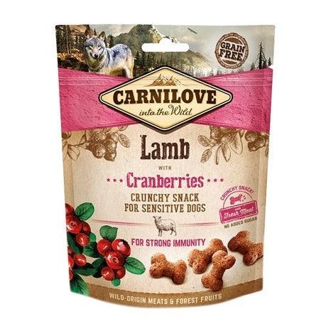Carnilove Crunchy Snack Lam / Cranberries 200 GR-HOND-CARNILOVE-Dogzoo