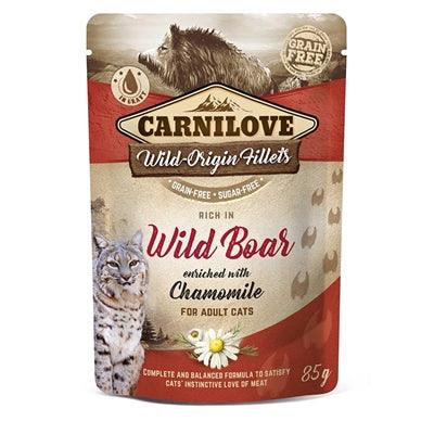 Carnilove Pouch Wild Boar 24X85 GR - Dogzoo