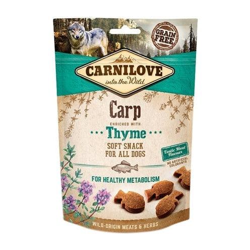 Carnilove Soft Snack Karper / Tijm 200 GR-HOND-CARNILOVE-Dogzoo