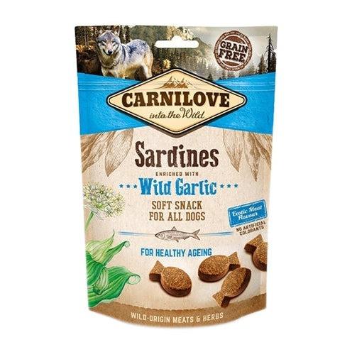Carnilove Soft Snack Sardines / Wilde Knoflook 200 GR-HOND-CARNILOVE-Dogzoo
