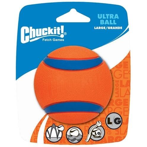 Chuckit Ultra Bal-HOND-CHUCKIT-LARGE 7X7X7 CM (380082)-Dogzoo