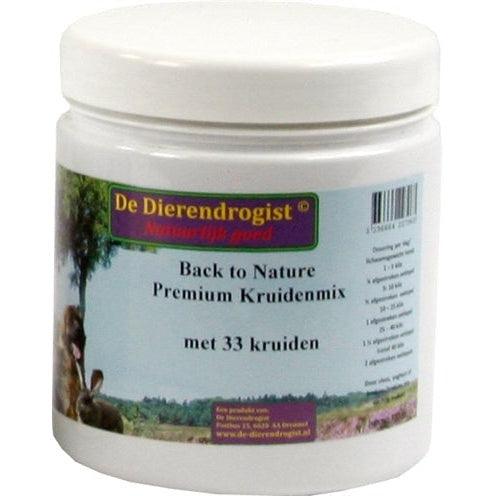 Dierendrogist Back To Nature Premium Kruidenmix Met 33 Kruiden-HOND-DIERENDROGIST-450 GR (357408)-Dogzoo