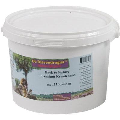 Dierendrogist Back To Nature Premium Kruidenmix Met 33 Kruiden-HOND-DIERENDROGIST-900 GR (357409)-Dogzoo