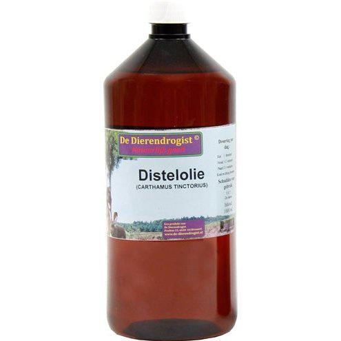 Dierendrogist Distelolie 1 LTR-HOND-DIERENDROGIST-Dogzoo