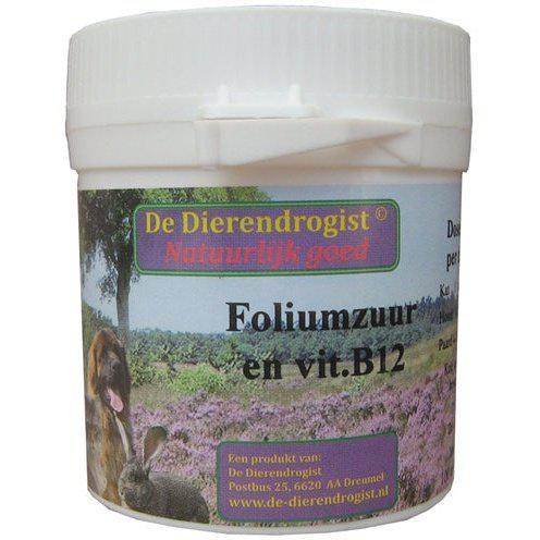 Dierendrogist Foliumzuur Vitamine B12-HOND-DIERENDROGIST-Dogzoo