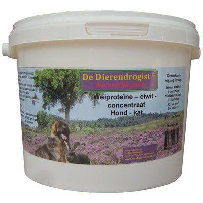 Dierendrogist Wei Proteine Eiwit Concentraat Hond/Kat 1 KG-HOND-DIERENDROGIST-Dogzoo